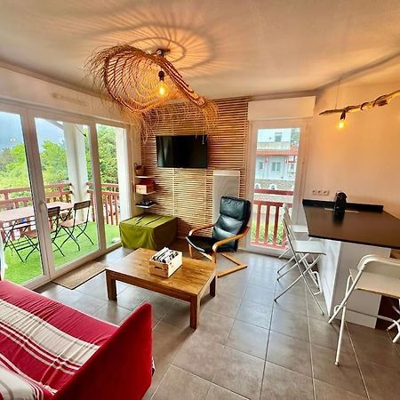 Grand Appartement - Piscine - Plage- Terrasse Saint-Jean-de-Luz Kültér fotó